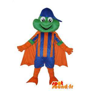Turtle Maskottchen Kostüm Superheld - MASFR004062 - Maskottchen-Schildkröte