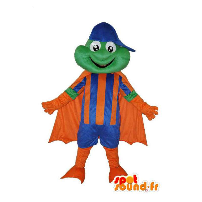 Superheld kostuum schildpad mascotte  - MASFR004062 - Turtle Mascottes