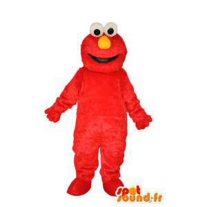 Character mascot plush red - costume character - MASFR004069 - Mascots unclassified