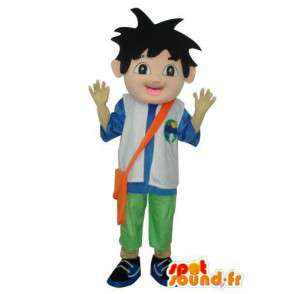 Mannelijk karakter mascotte - jongen vermomming - MASFR004070 - Mascottes Boys and Girls