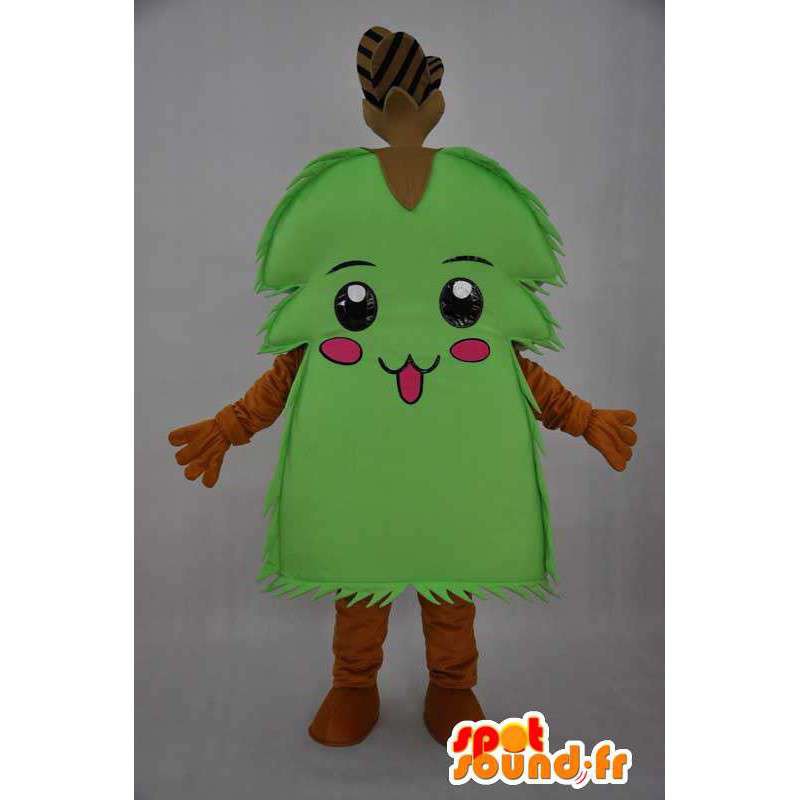 Mascotte de personnage d'arbuste vert - déguisement arbuste - MASFR004077 - Mascottes de plantes