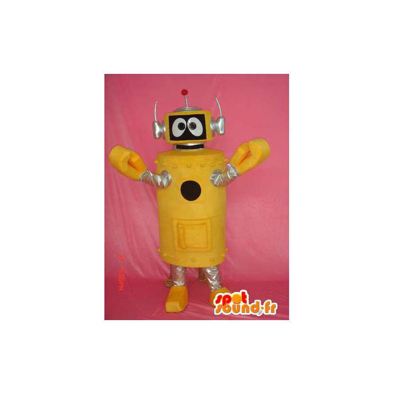 Geel blikje Disguise - geel eendje Costume - Object mascottes - MASFR004084 - SpotSound.fr