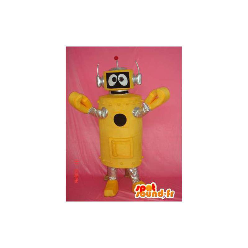 Giallo anatroccolo costume - Costume giallo bobina - MASFR004084 - Mascotte di oggetti