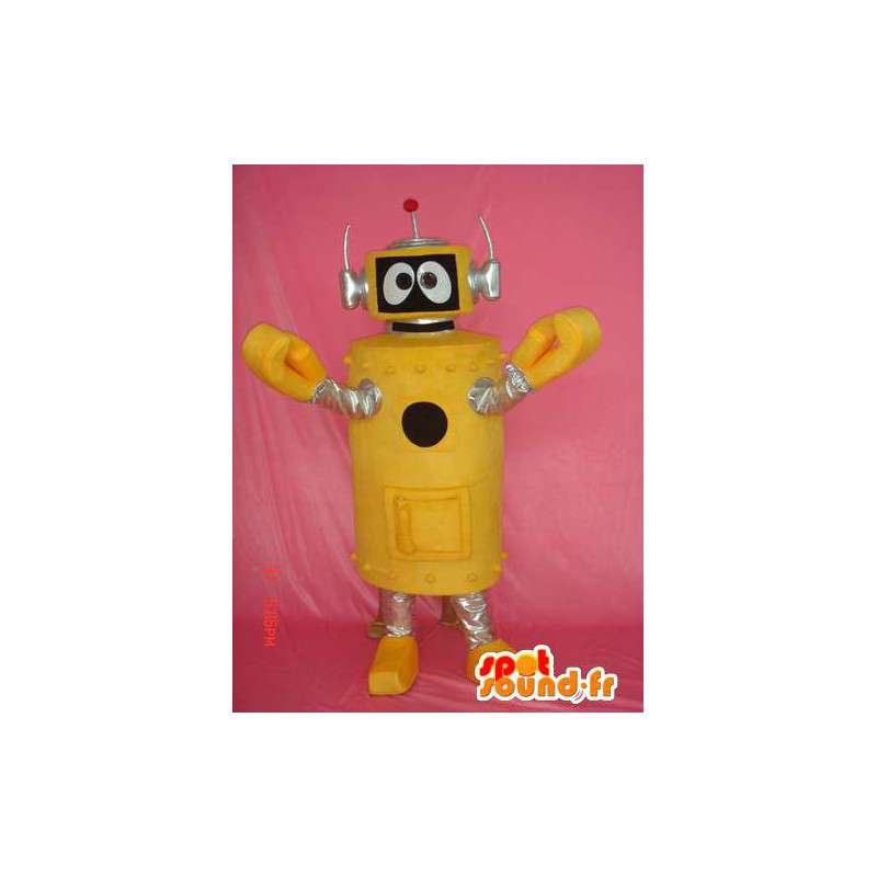 Gul boks med Disguise - gul andunge Costume - MASFR004084 - Maskoter gjenstander