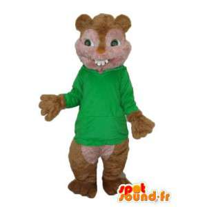 Disfarçar Theodore Sevilha - Mascote Chipmunks  - MASFR004090 - Mascottes Les Chipmunks