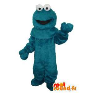 Costume da fantasma con i grandi occhi verdi bianchi - costume verde - MASFR004092 - Sesamo Elmo di mascotte 1 Street