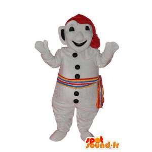 Costume del pupazzo di neve - Pupazzo di neve costume - MASFR004094 - Umani mascotte