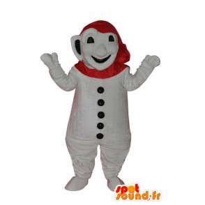 Homem traje - traje do boneco de neve - MASFR004095 - Mascotes homem