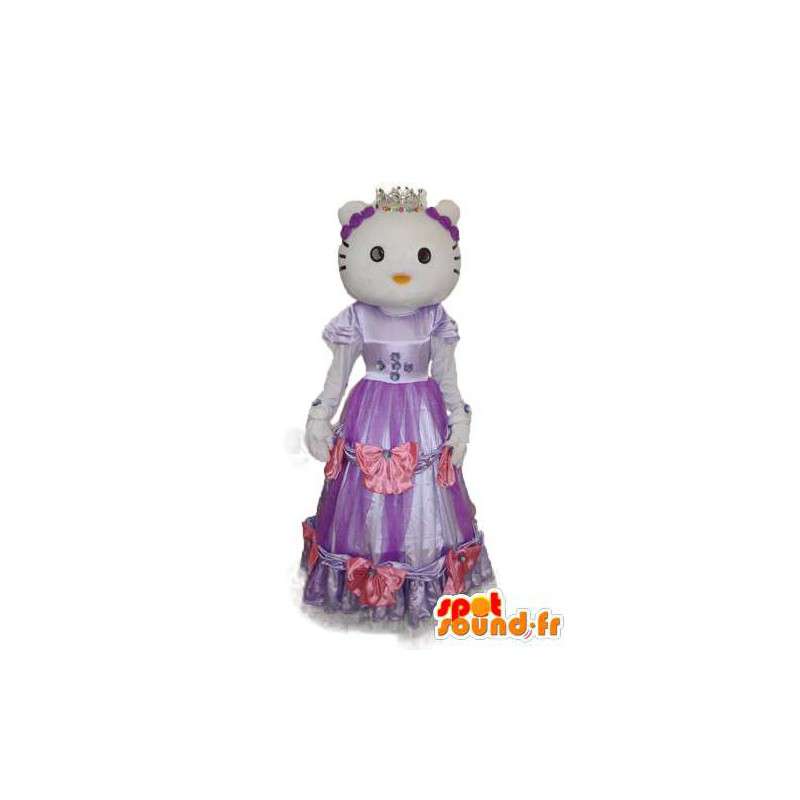 Vermomming vertegenwoordigen Hallo - Hallo Costume  - MASFR004111 - Hello Kitty Mascottes