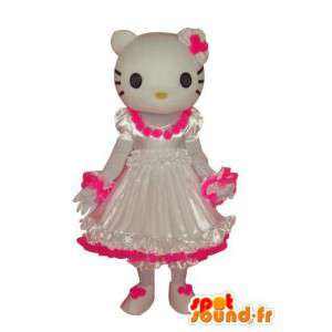 Costume représentant Hello en robe - MASFR004112 - Mascottes Hello Kitty