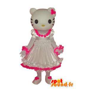 Κοστούμια φόρεμα εκπρόσωπος Hello - MASFR004112 - Hello Kitty μασκότ