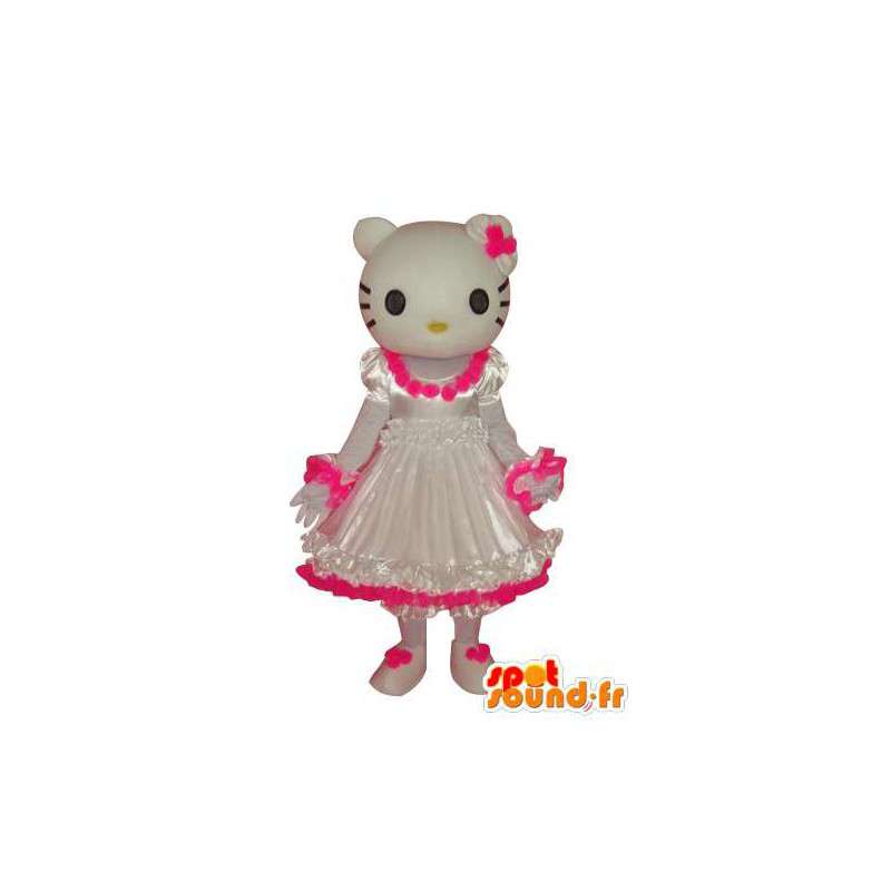 Costume représentant Hello en robe - MASFR004112 - Mascottes Hello Kitty