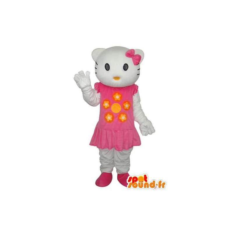 Déguisement représentant Hello petite et en robe - MASFR004113 - Mascottes Hello Kitty