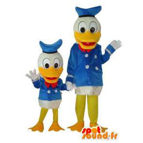 Farbror Joakim och Donald Duck kostymduo - Spotsound maskot