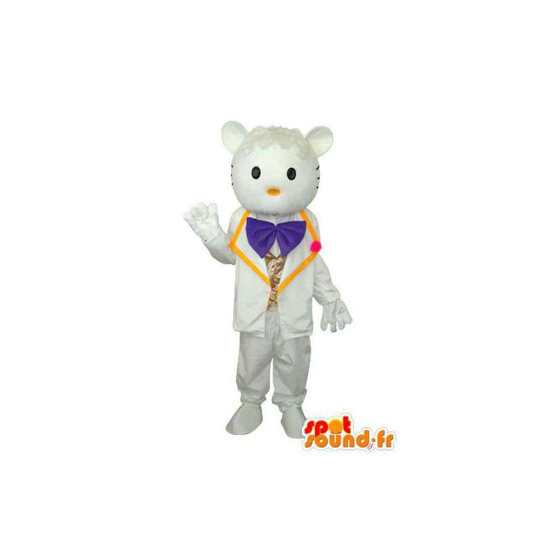 Kostüm Vertreter Tippy Mitschüler Hallo - MASFR004118 - Maskottchen Hello Kitty
