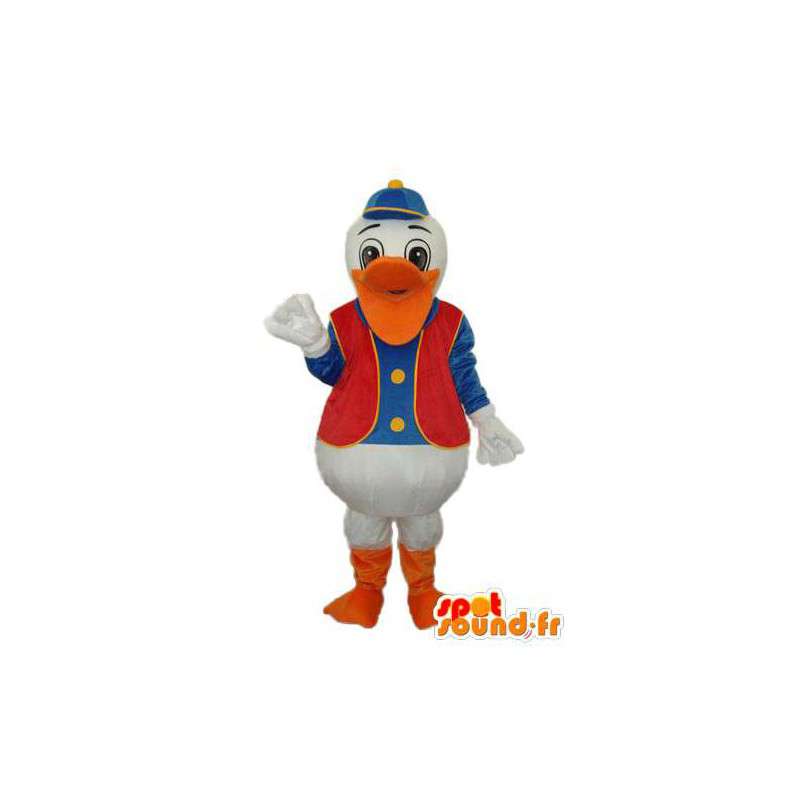 Mascot Donald Duck representant - Tilpasses - MASFR004135 - Donald Duck Mascot