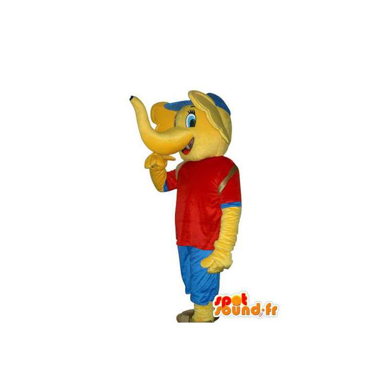 Disfraces representan un elefante deportivo - MASFR004140 - Mascotas de elefante