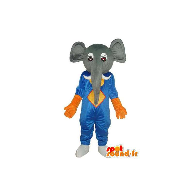 Elefante Deportes traje - trajes múltiples tamaños - MASFR004148 - Mascotas de elefante