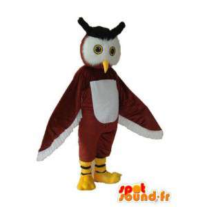 Cabo coruja Mascote - Vários tamanhos Disfarce - MASFR004154 - aves mascote