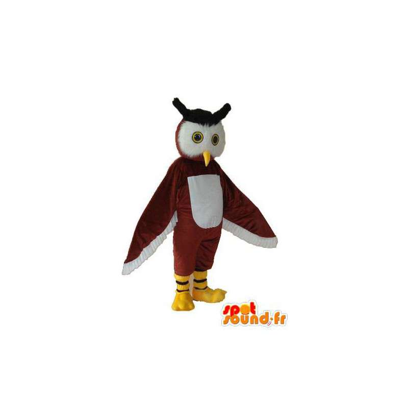 Cabo coruja Mascote - Vários tamanhos Disfarce - MASFR004154 - aves mascote