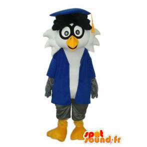 Owl scala costume secchione - personalizzabile - MASFR004156 - Mascotte degli uccelli