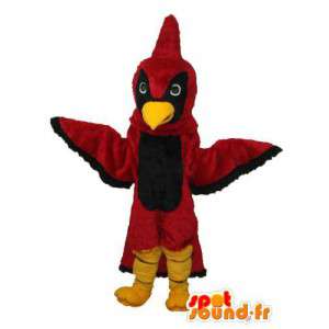 - Costume Uccello nero e rosso - personalizzabile - MASFR004161 - Mascotte degli uccelli