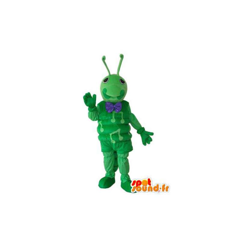 Musikalisk larvdräkt - Grön larvdräkt - Spotsound maskot