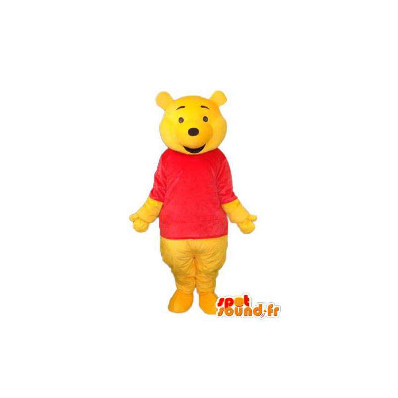 Winnie the Pooh maskot - forklæd flere størrelser - Spotsound