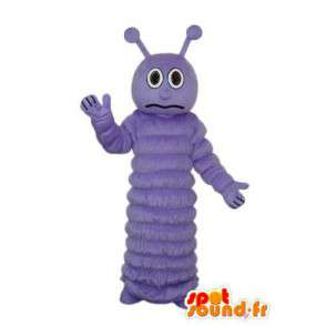 Vestuario representa un chenille púrpura - MASFR004179 - Insecto de mascotas