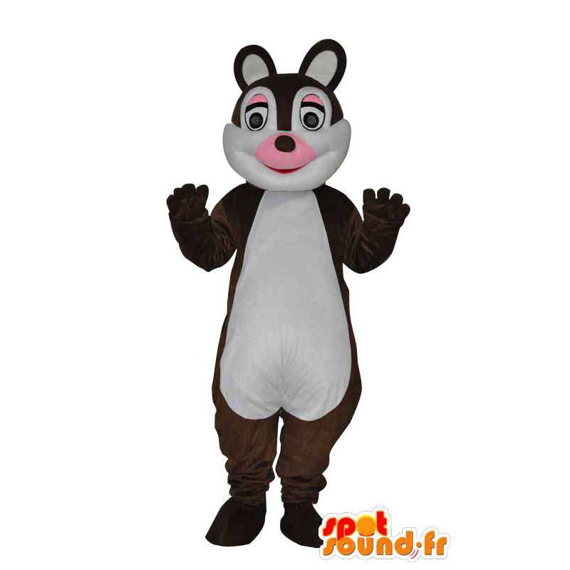 Ein maskierter Kaninchen Maskottchen - Anpassbare - MASFR004190 - Hase Maskottchen