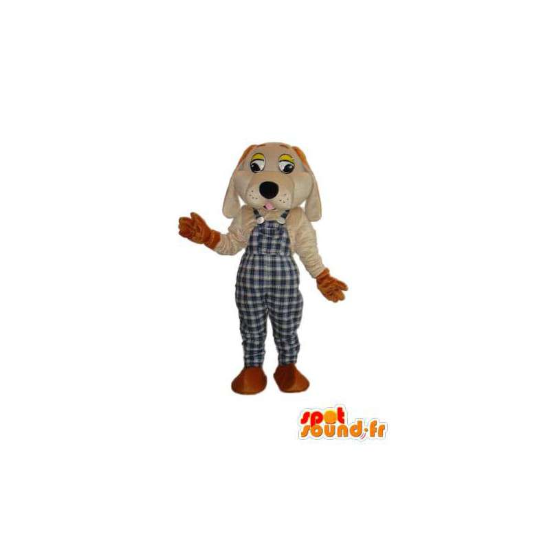 Oblékání psa v montérkách - přizpůsobitelný - MASFR004194 - psí Maskoti