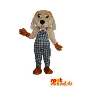 Disguise - Dog in overalls - Customizable - MASFR004194 - Dog mascots