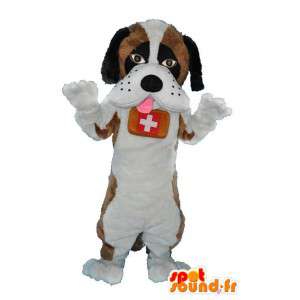 Déguisement représentant un chien du Saint-bernard - MASFR004197 - Mascottes de chien