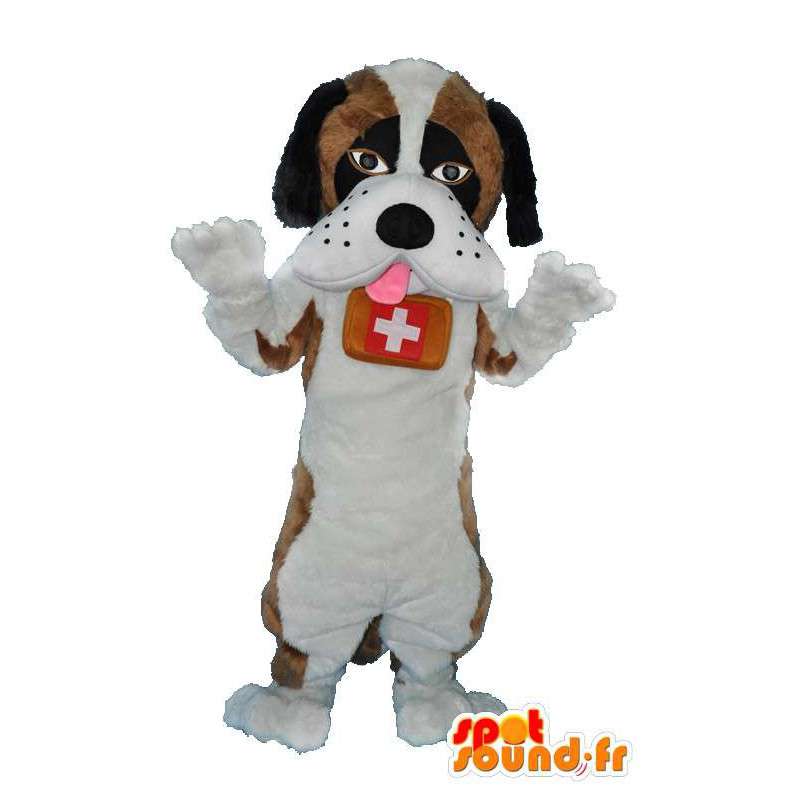 セントバーナードの犬を表すコスチューム-MASFR004197-犬のマスコット