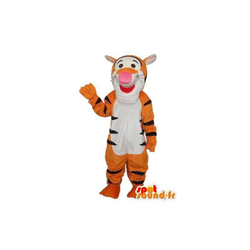 Mascotte de tigre en peluche — déguisement de tigre  - MASFR004236 - Mascottes Tigre