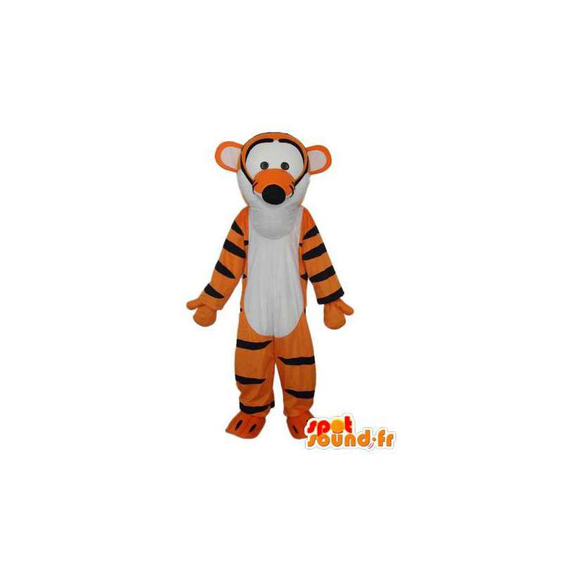 Plys tiger maskot - tiger kostume - Spotsound maskot