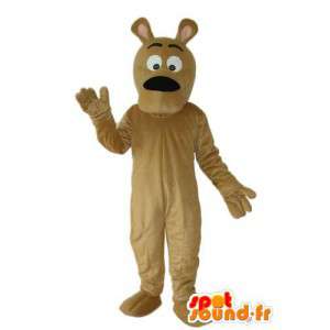 Dog mascot beige - dog costume - MASFR004256 - Dog mascots