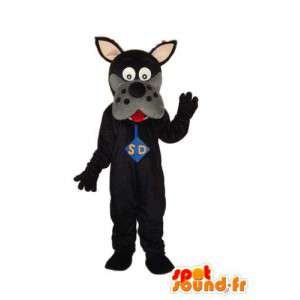 Mascotte scooby Doo noir - déguisement scooby doo - MASFR004257 - Mascottes Scooby Doo