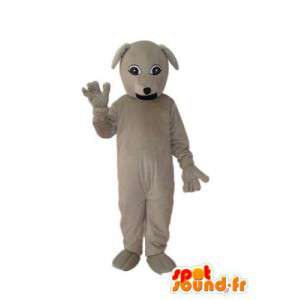 Cane mascotte peluche beige uniti - cane costume - MASFR004258 - Mascotte cane