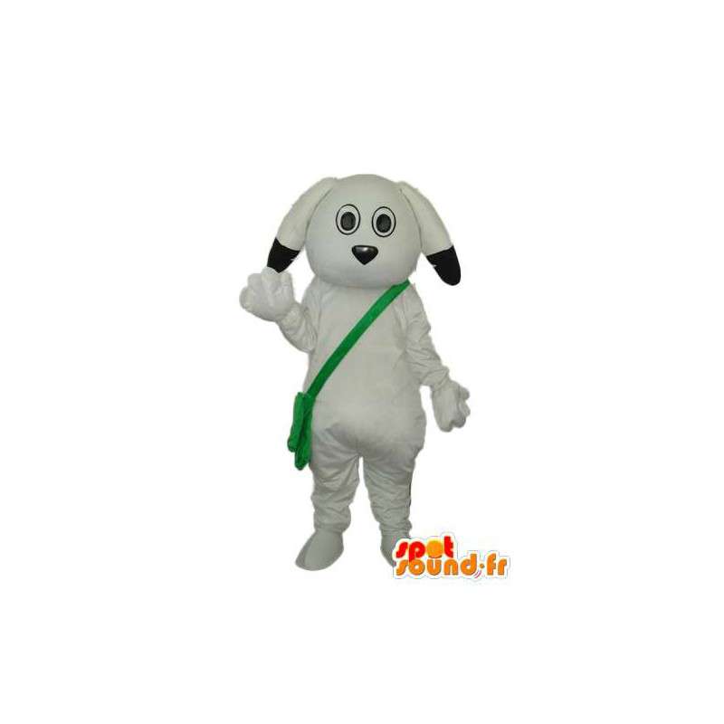 Fyldt lille hundemaskot - lille hundetøj - Spotsound maskot
