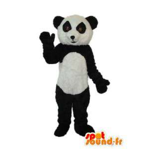 Maskot černá bílá panda - Panda Kostým