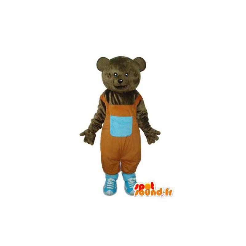 Bear costume dark gray - Mascot teddy bear - MASFR004279 - Bear mascot