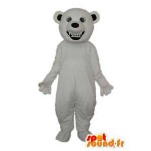 Maskot uni isbjørn - bære drakt  - MASFR004305 - bjørn Mascot