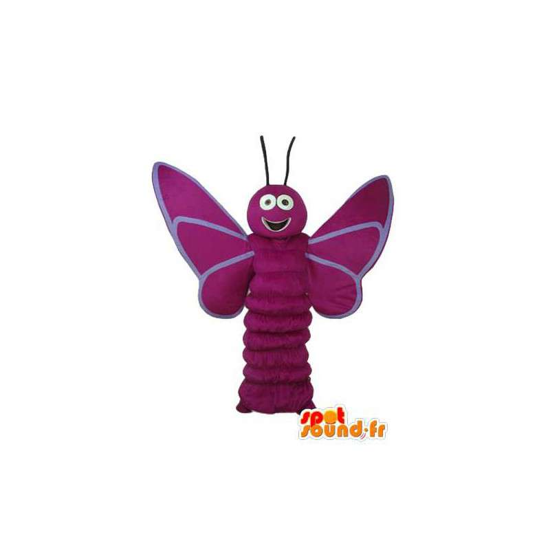 Rød dragonfly maskot - Dragonfly kostume - Spotsound maskot