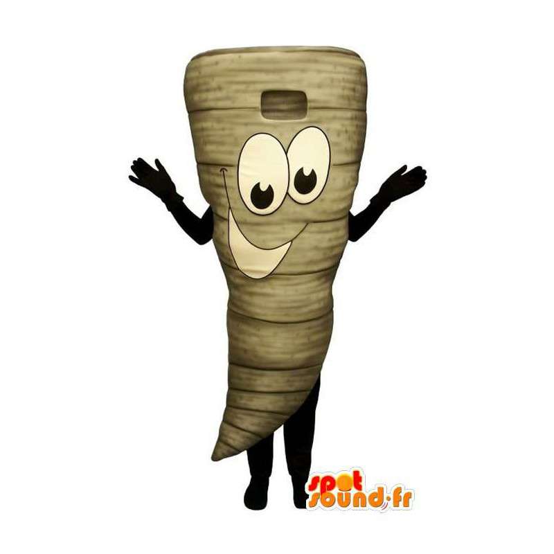 Kostuum wat neerkomt op een wortel - vermommen verschillende maten - MASFR004368 - Vegetable Mascot
