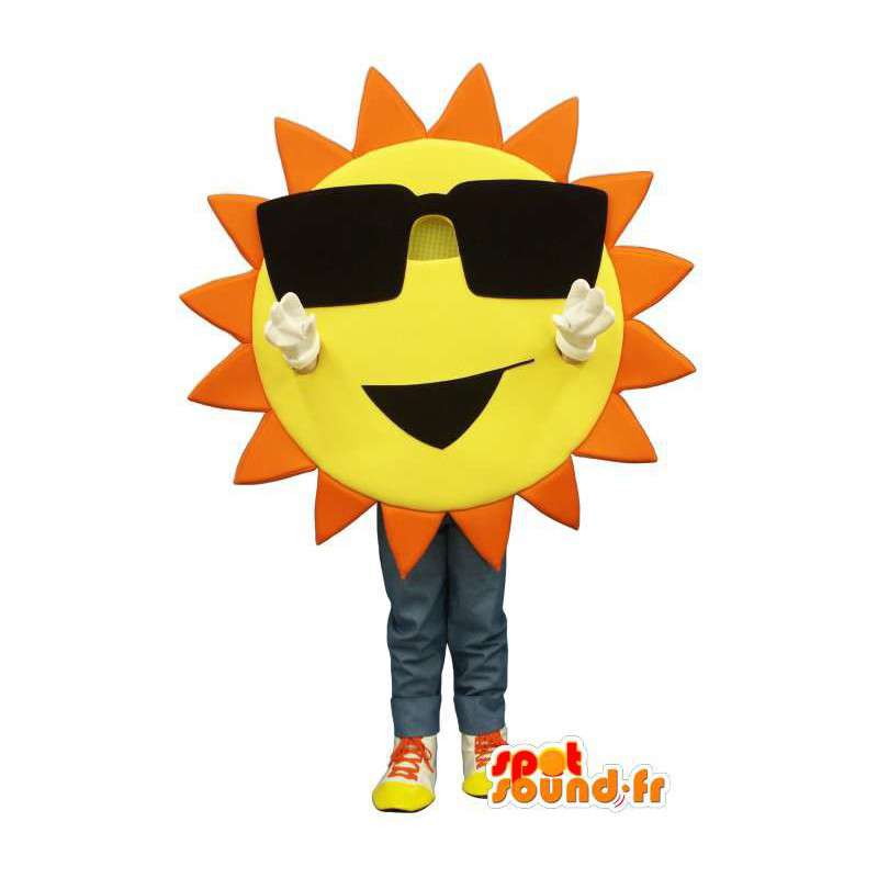Mascot die de zon - Klantgericht - MASFR004383 - Niet-ingedeelde Mascottes