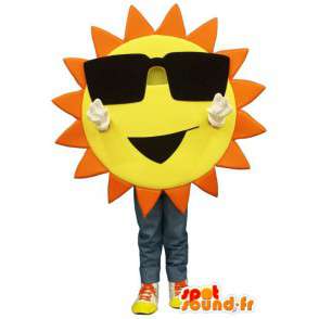 Mascotte che rappresenta il sole - Personalizzabile - MASFR004383 - Mascotte non classificati