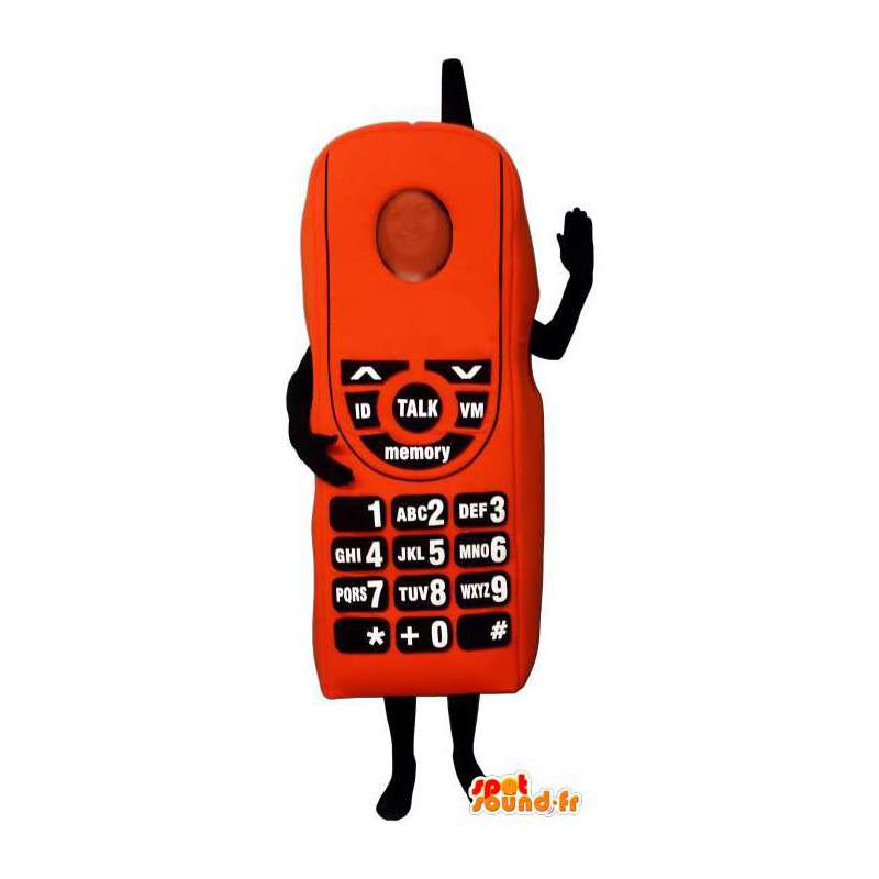 Mobilní telefon kostým - cell převlek  - MASFR004386 - Maskoti telefony
