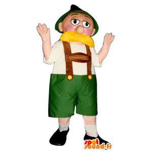 Costume Camponês - traje camponês - MASFR004389 - Mascotes homem