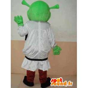 Mascot av trollet Shrek - Costume flere størrelser - MASFR003888 - Shrek Maskoter